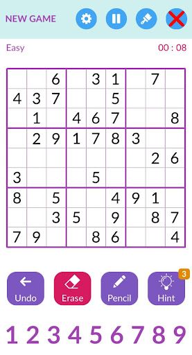 Sudoku Pro : easy, medium, har - Screenshot 3