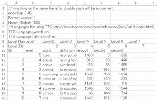 My CSV Flashcard Viewer - Screenshot 1