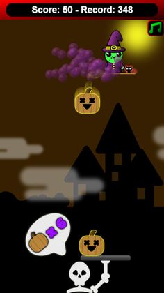 Kawaii Pumpkins Halloween Game - Screenshot 3