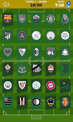 Quiz Football Logo: Guess Club - Screenshot 2