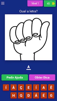 Libras Jogo de Quiz - App Labs - Screenshot 1