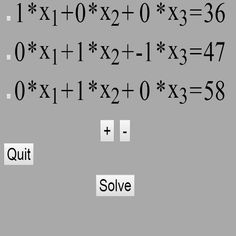 SolveLin - Screenshot 1