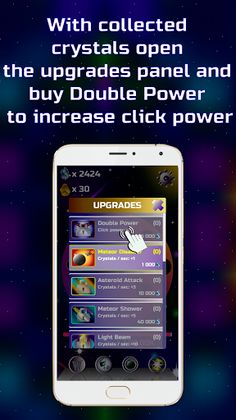 Idle Cosmos Clicker: Asteroids - Screenshot 2
