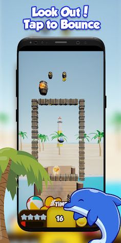 Beach Bounce! Casual Arcade - Screenshot 1