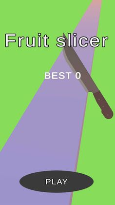 The fruit Slicer - Screenshot 1