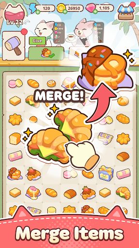 Merge Cat Town - Screenshot 2