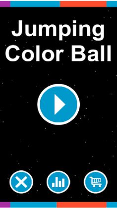 Jumping Color Ball - Screenshot 1