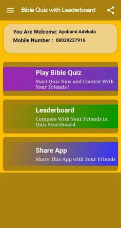 Bible Quiz With Scoreboard and - Screenshot 2