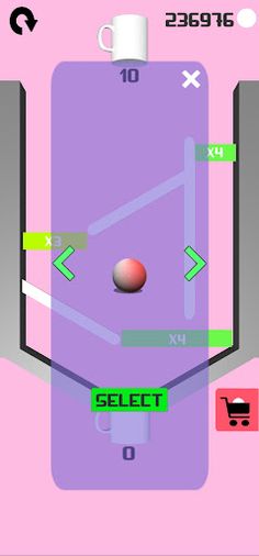 Cup drop ball - Screenshot 3