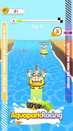 Aquapark Racing - Screenshot 2