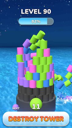 Destroy Color Tower - Screenshot 2