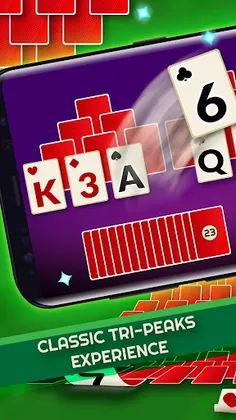 Tripeaks - Offline Solitaire - Screenshot 1