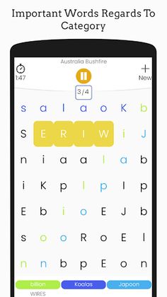 Climate Change Word Search (Pu - Screenshot 2