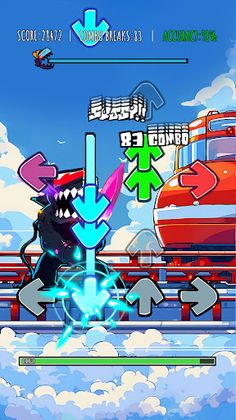 Music Rhythm Battle Night - Screenshot 1