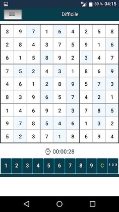 Su-doku - Screenshot 4