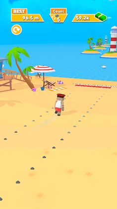 Stone Skipping 3D - Screenshot 2