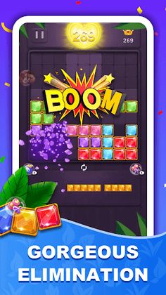 Block Puzzle - rainbow cube - Screenshot 3