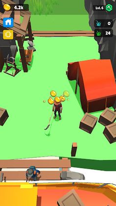 Idle Grass Cutter - Screenshot 2
