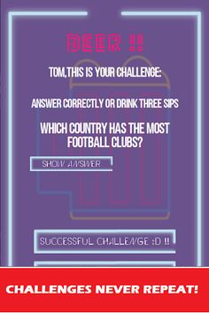 e-Drinkz! Super Drinks Drinkin - Screenshot 2