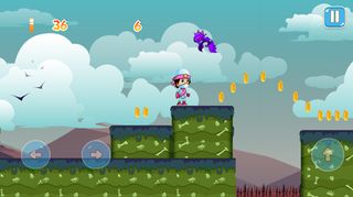 Adventure White Ninja Girl - Screenshot 3