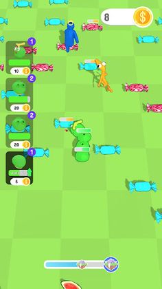 Candy Centipede - Screenshot 2