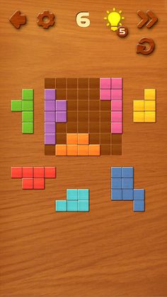 Wooden Block Puzzle - Screenshot 1