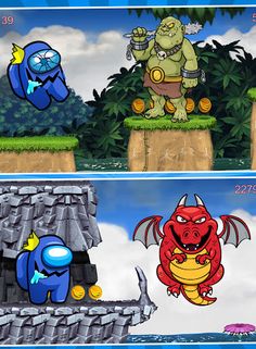 Rainbow Friends Escape Running - Screenshot 2