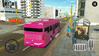 Euro Bus Simulator 3D Games - Screenshot 1