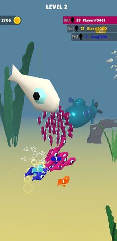 Catching underwater 3D - Screenshot 3