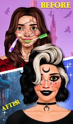 Halloween Makeup Beauty Shop - Screenshot 1