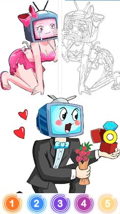 Cameraman Skibidi Toilet color - Screenshot 2