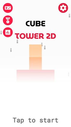 Cube Tower 2D - Screenshot 1