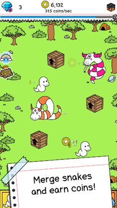 Snake Evolution: Idle Merge IO - Screenshot 2