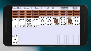 Spider Solitaire - Screenshot 1