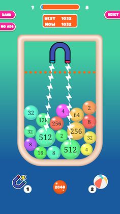 2048 Merge Balls - Screenshot 4