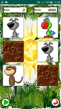 Memory card game animals - Screenshot 3
