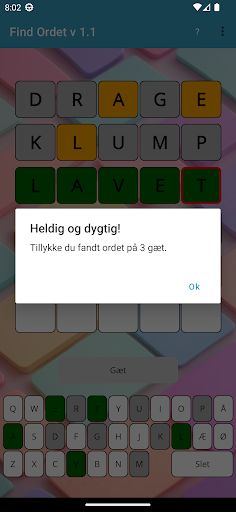 Find Ordet - Screenshot 4