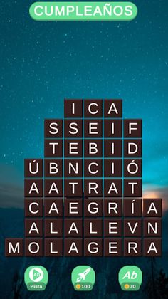 Palabras que caen - Screenshot 4