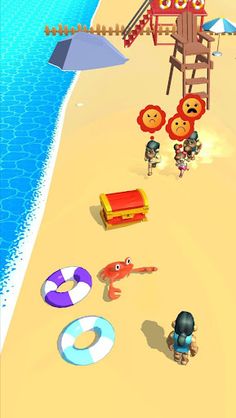Pinch on the Beach - Screenshot 1