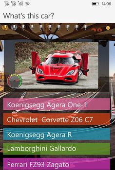 Supercar Quiz 3 - Screenshot 3