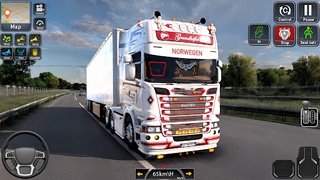 US Truck Driving Transport 3D - Screenshot 1