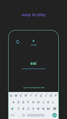Simple Past App - Screenshot 2