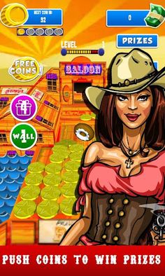 Cowboy Coin Pusher Wild West T - Screenshot 2