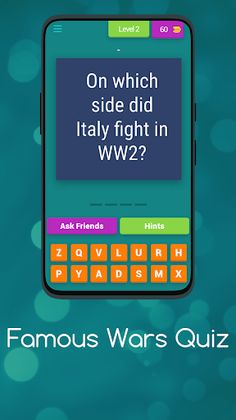 Legendary Wars Quiz Game - Screenshot 3