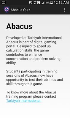 Abacus Interactive Learning - Screenshot 2