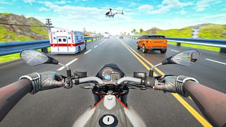 Traffic Rider Moto Bike Racing - Screenshot 1