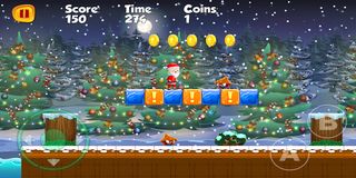 Santa Claus run - Christmas Sa - Screenshot 3