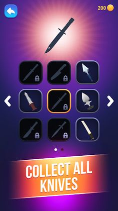 Knives out: knife 3D hit games - Screenshot 2