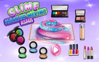 DIY Slime Makeup Mixing ASMR - Screenshot 1