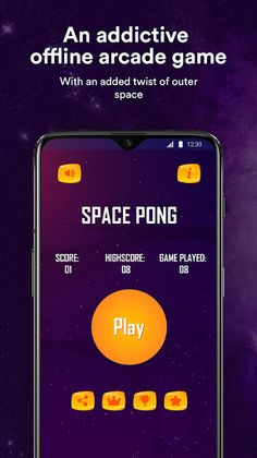 Space Pong - Screenshot 1